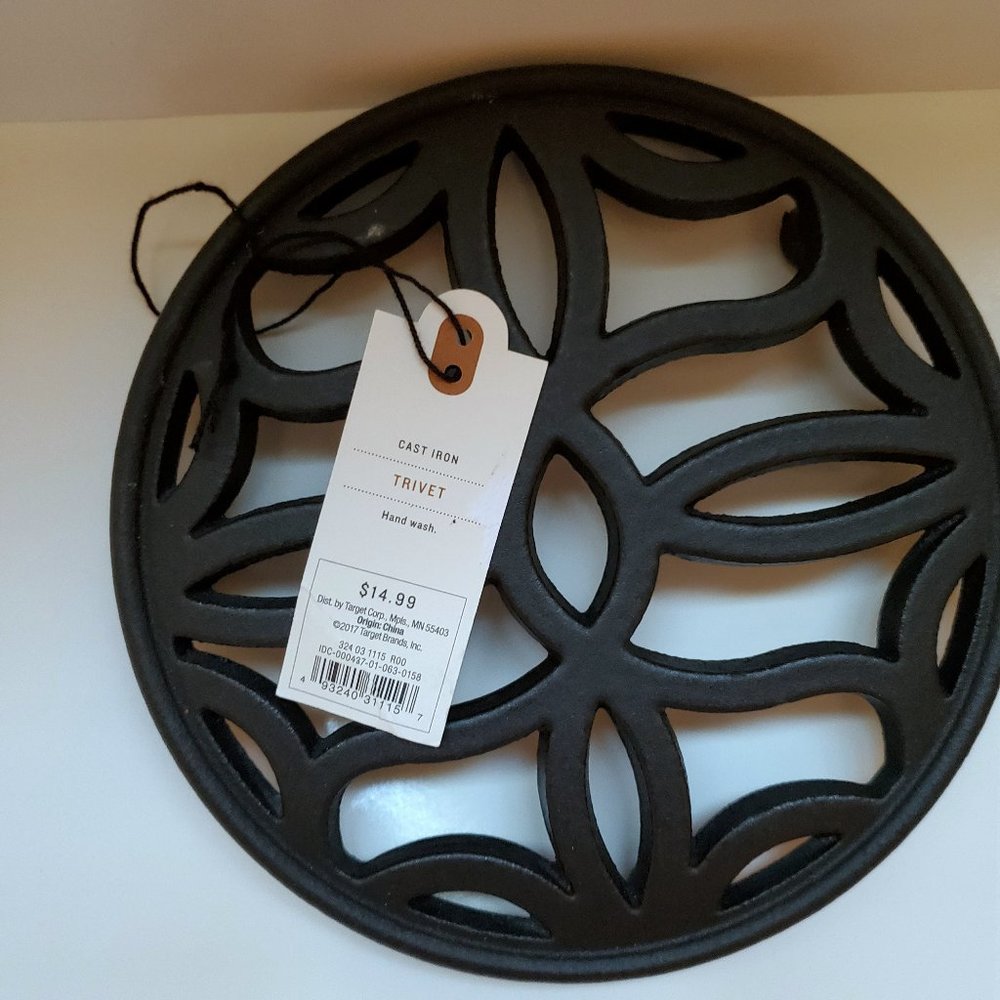 Cast iron Trivet